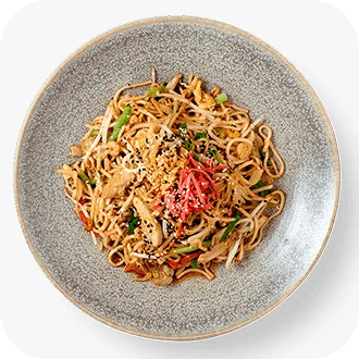 Wagamama Chicken and Prawn Yaki Soba