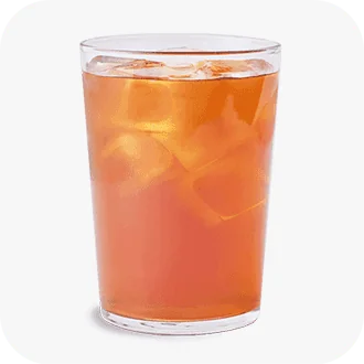 Wagamama Peach iced tea