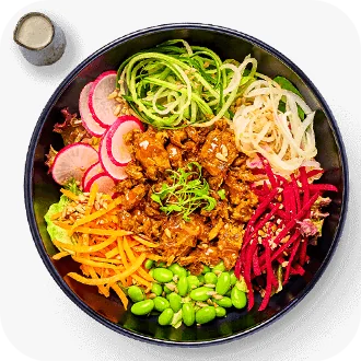 Wagamama Pulled shiitake koyo bowl